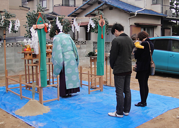 （12/16）T様邸地鎮祭