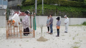 地鎮祭（城南区梅林）