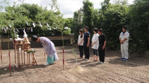 地鎮祭（岡垣町吉木西）