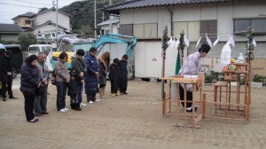 地鎮祭（筑紫郡那珂川町）