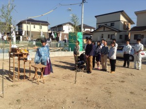 地鎮祭（長崎県大村市）