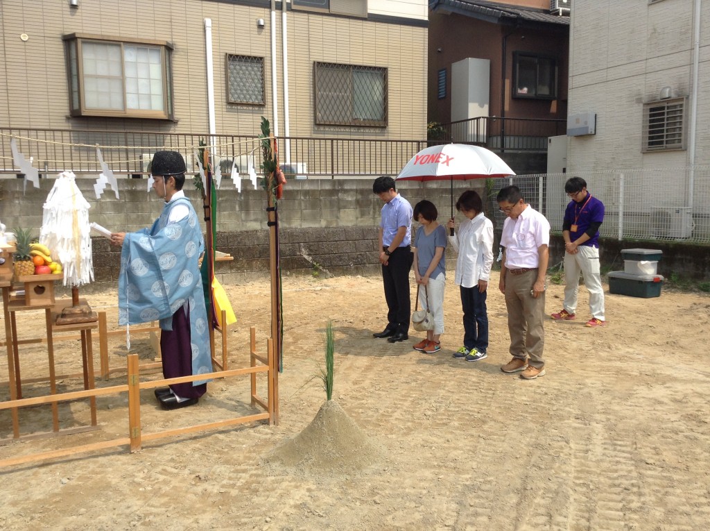 地鎮祭（太宰府市青山1丁目）